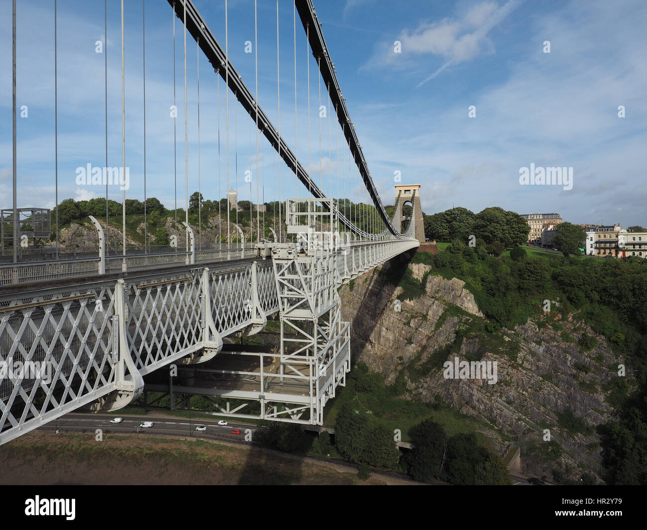 Clifton Suspension Bridge spanning the Avon and River Avon