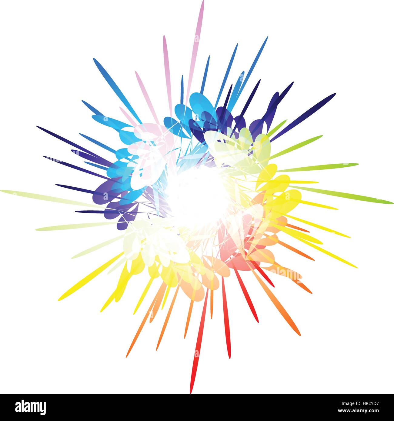 Explored Colorful rainbow abstract background Stock Vector Image & Art ...