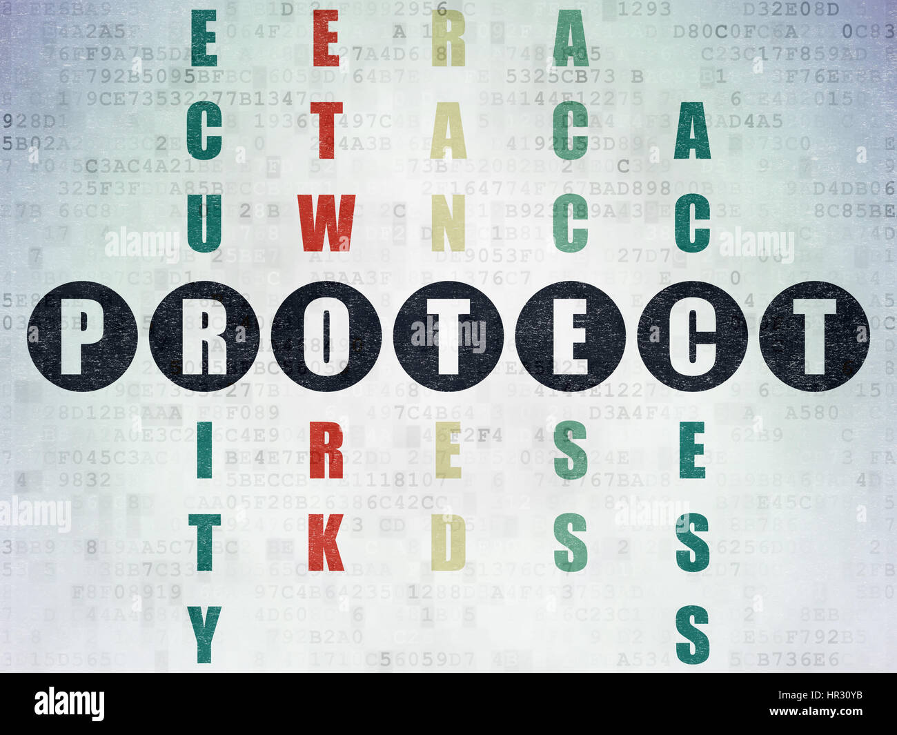 Security concept: Protect in Crossword Puzzle Stock Photo Alamy Security concept: Protect in Crossword Puzzle Stock Photo Alamy