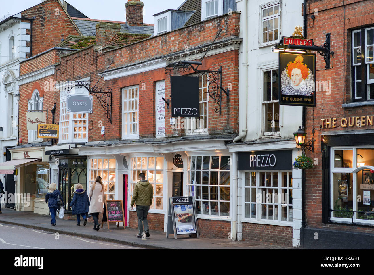 Farnham town centre hires stock photography and images Alamy