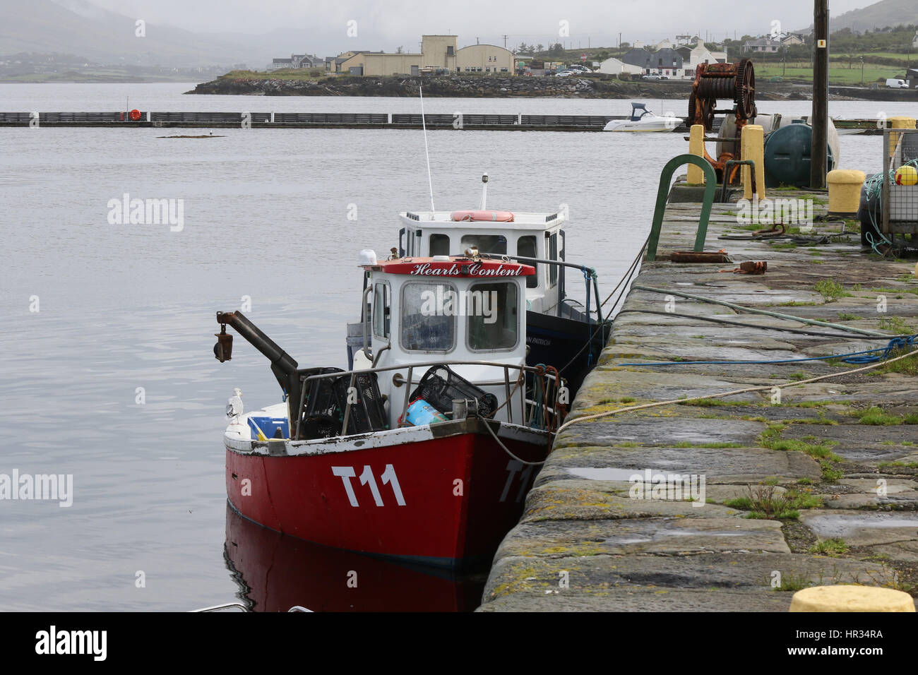 The harbour at Knightstown, Valentia Island, County Kerry, Ireland
