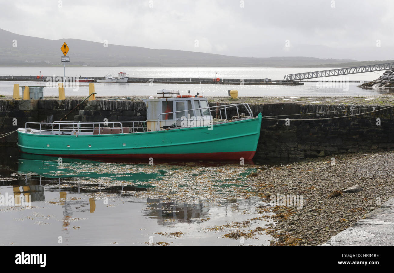 The harbour at Knightstown, Valentia Island, County Kerry, Ireland