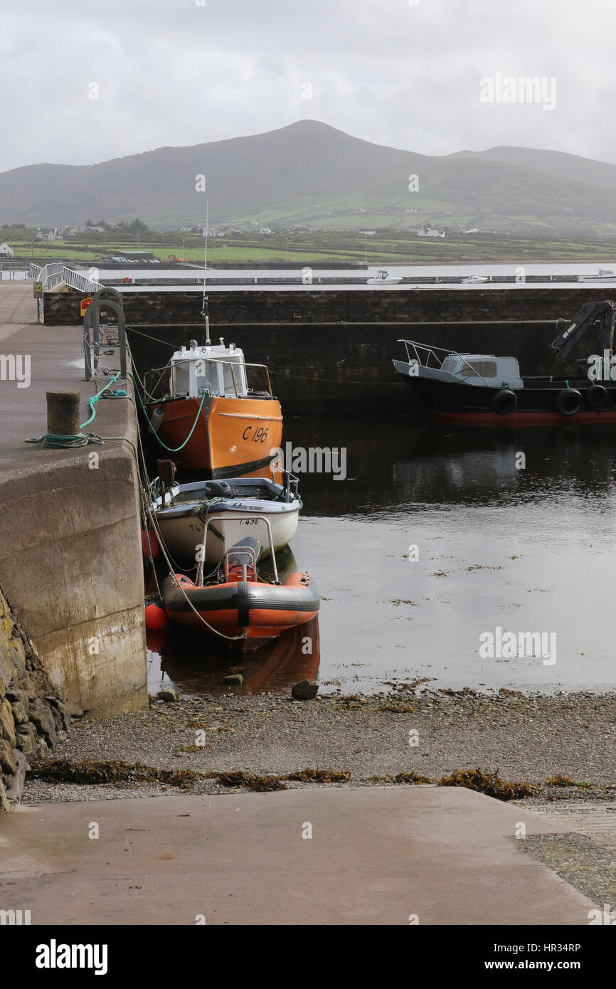The harbour at Knightstown, Valentia Island, County Kerry, Ireland