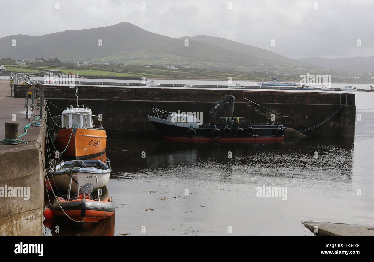 The harbour at Knightstown, Valentia Island, County Kerry, Ireland
