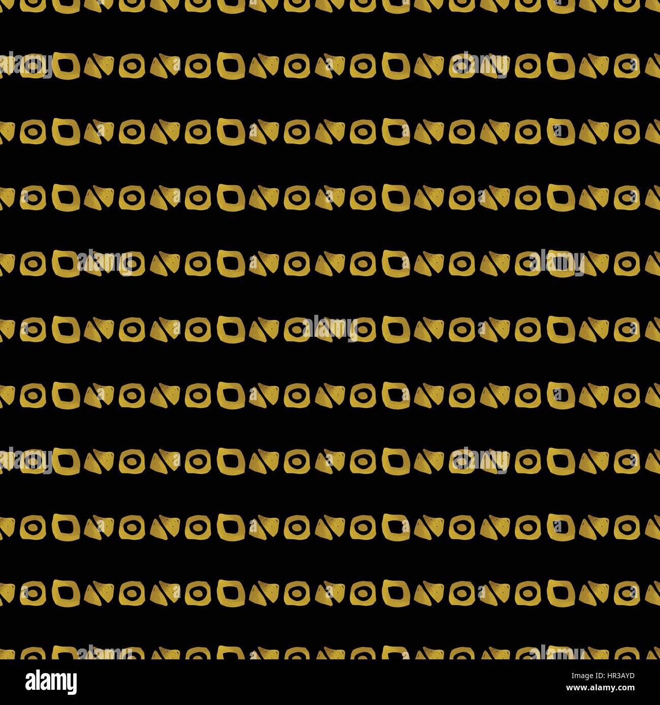 Geometric black and gold seamless pattern Stock Vector Image & Art - Alamy