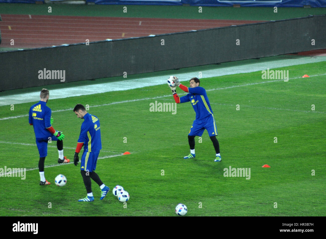 Cornel Cernea goalkeeper's coach of Sepsi OSK during semifinal of the  Romanian Cup edition 2019-20