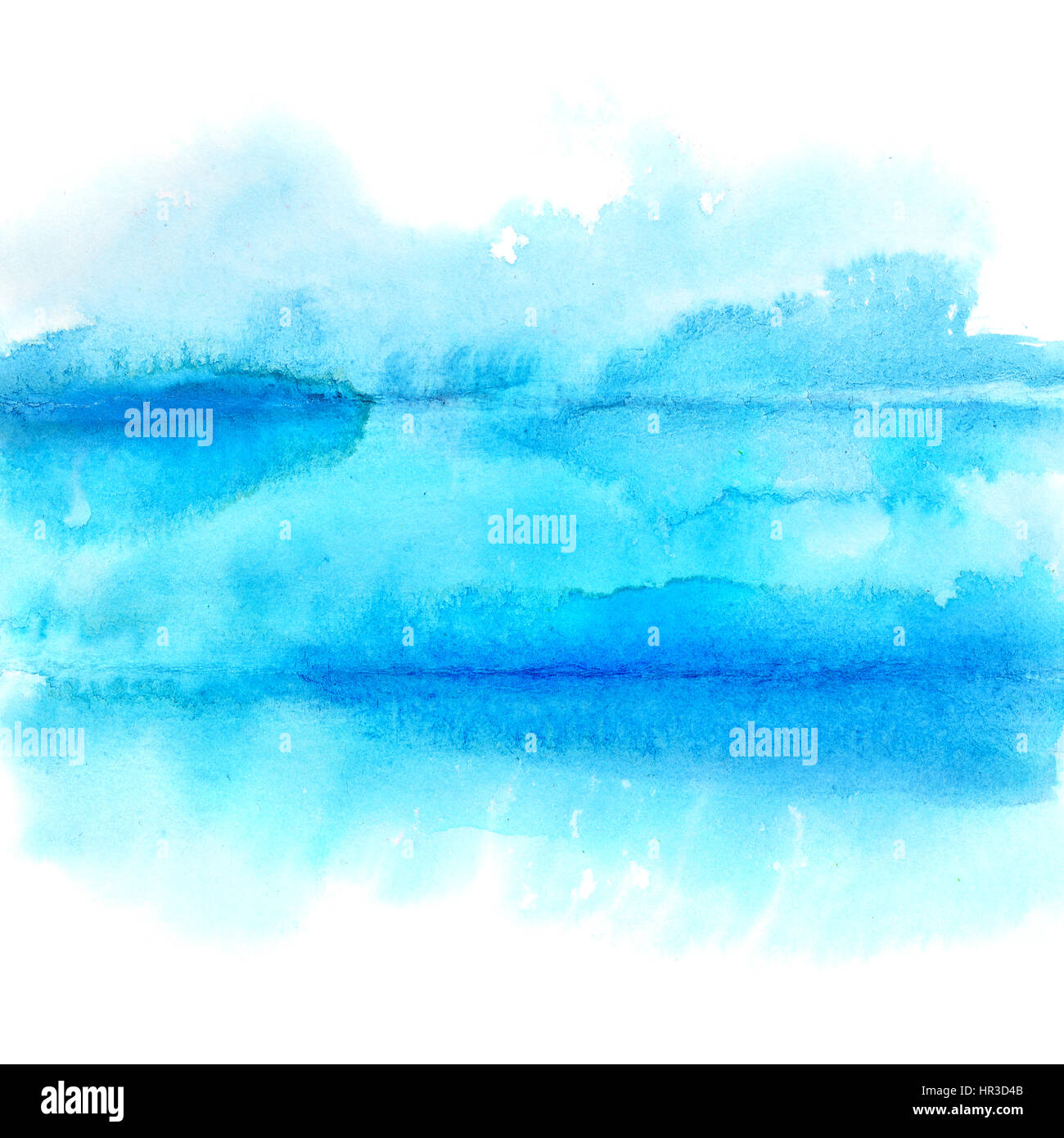 Watercolour blue hi-res stock photography and images - Alamy