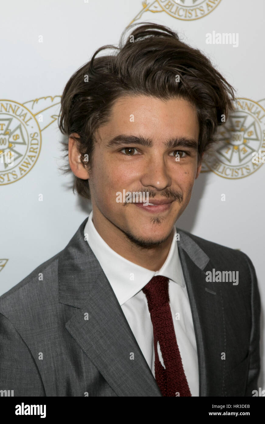 Los Angeles, Us. 24th Feb, 2017. Brenton Thwaites arrives ...