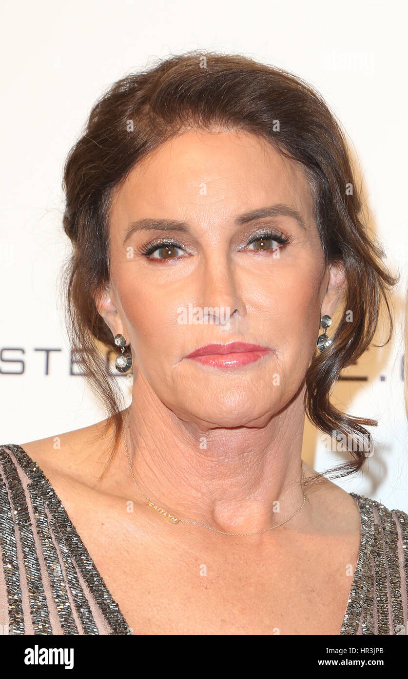 West Hollywood, Ca. 26th Feb, 2017. Caitlyn Jenner at the Sir Elton John AIDS Foundation's 'Wonderful Crazy Night' Viewing Party in West Hollywood, California on February 26, 2017. Credit: Faye Sadou/Media Punch/Alamy Live News Stock Photo