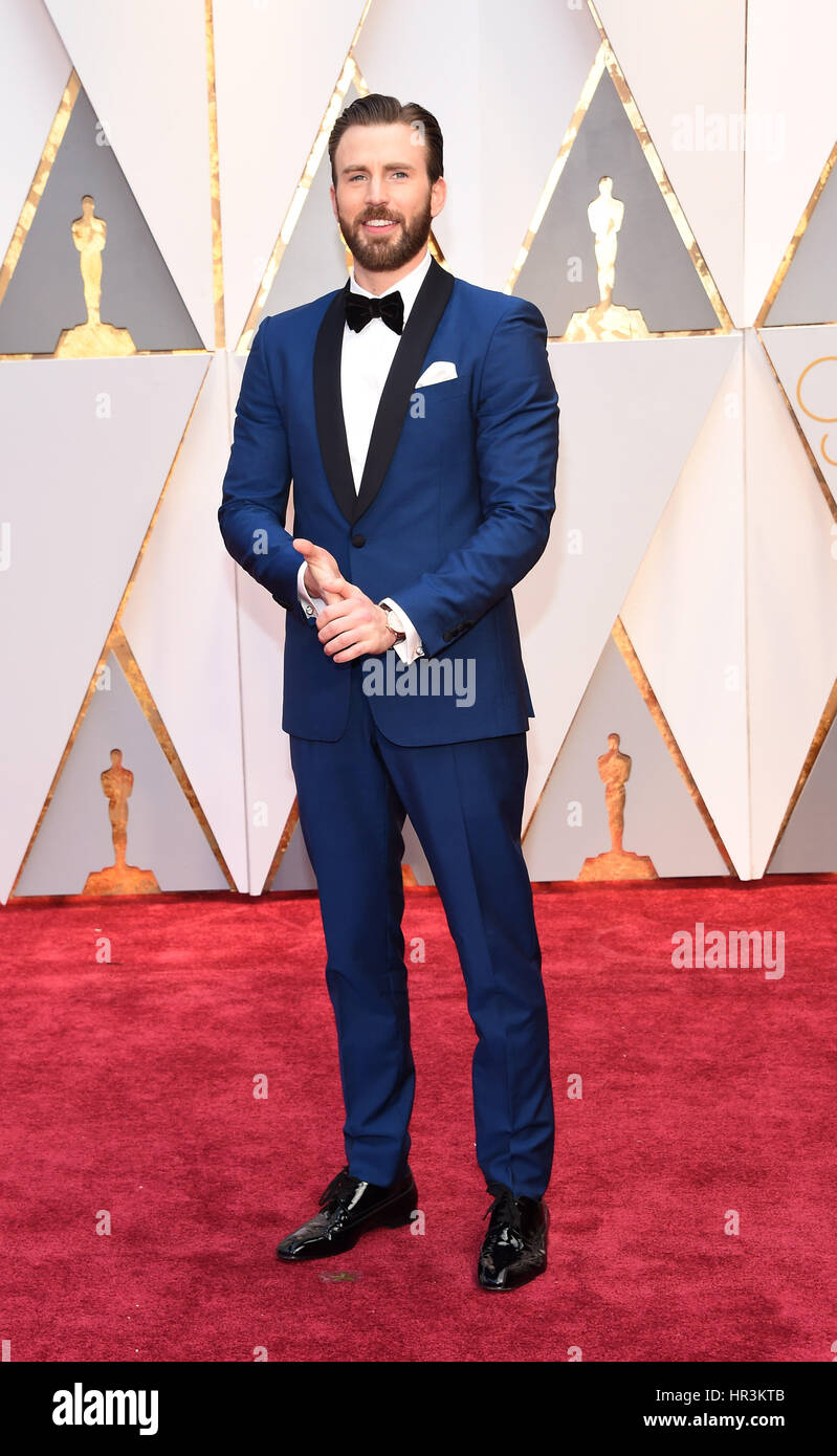 Hollywood, California, USA. 26th Feb, 2017. CHRIS EVANS during red carpet  arrivals for the 89th Academy Awards. Credit: Lisa O'Connor/ZUMA Wire/Alamy  Live News Stock Photo - Alamy
