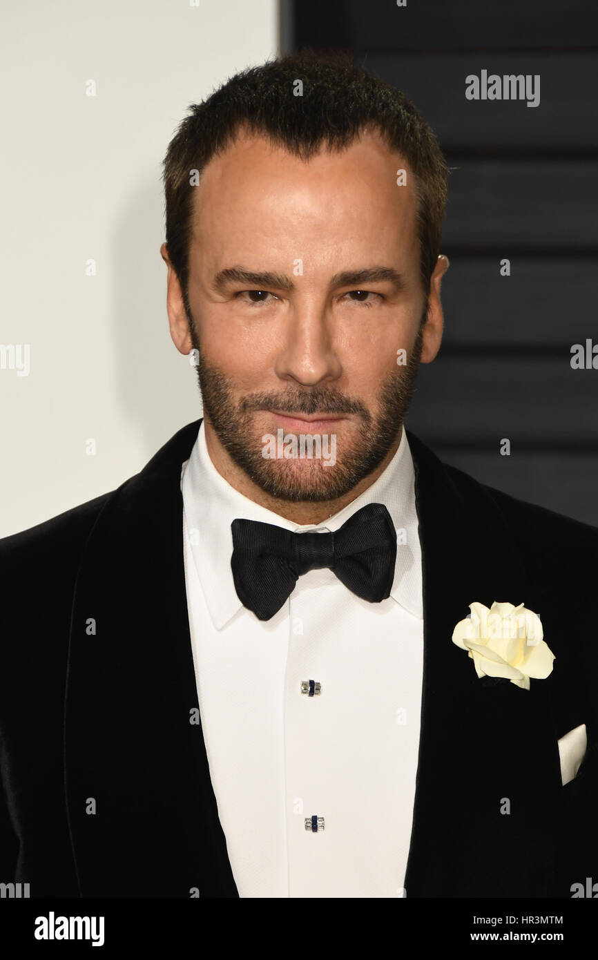 Beverly Hills, CA, USA. 26th Feb, 2017. Tom Ford. 2017 Vanity Fair ...