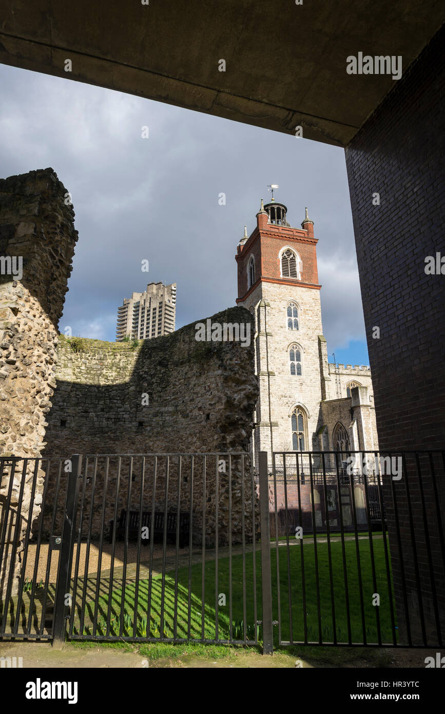 St Giles Cripplegate, City of London, England, UK. St GileswithoutCripplegate is a Church of