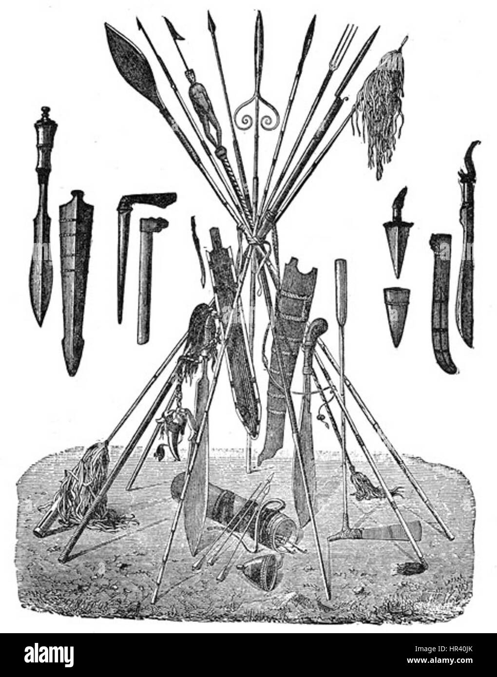 ancient native american weapons