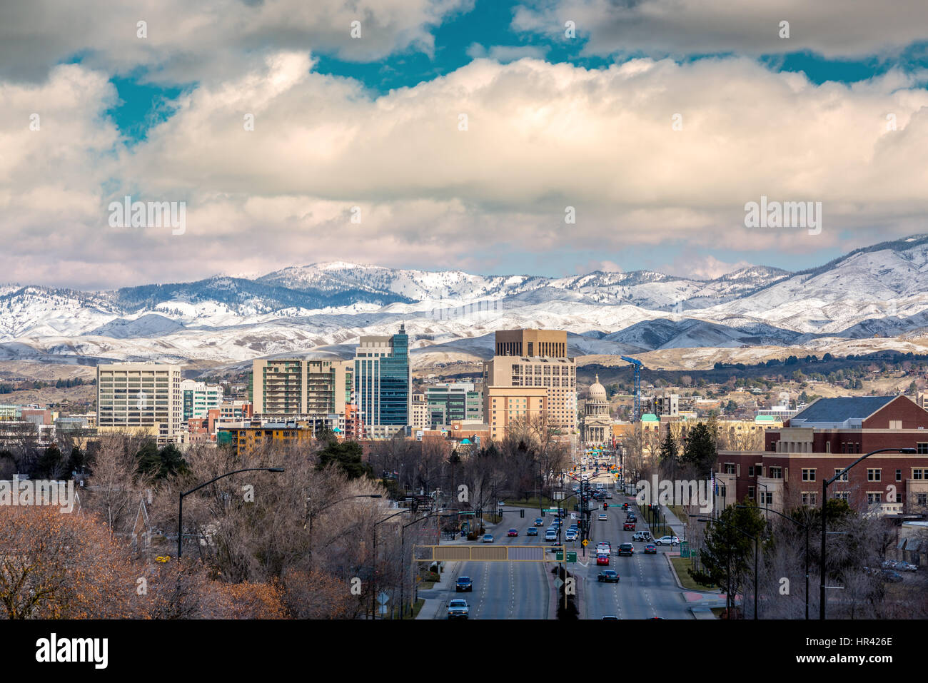 Boise Idaho And Winter Hi Res Stock Photography And Images Alamy