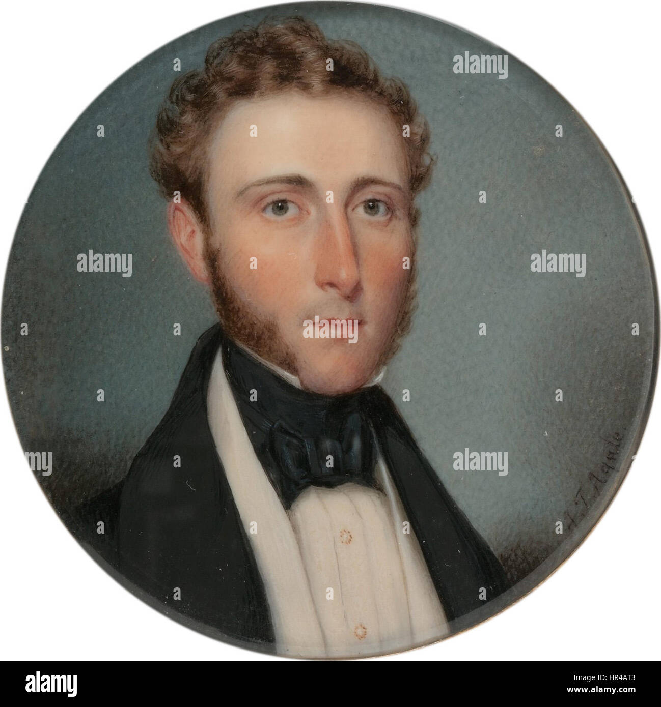 Portrait of a gentleman by Alfred Thomas Agate Stock Photo Alamy