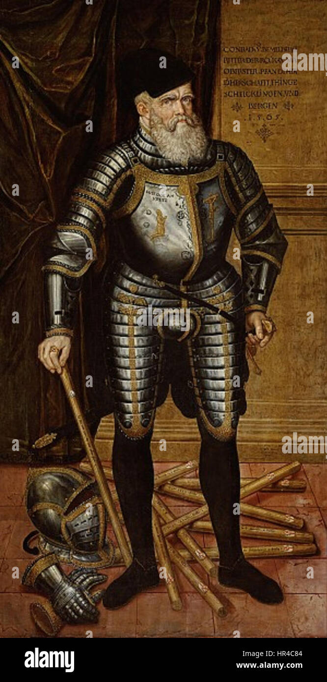 Portrait of Konrad von Boyneburg Stock Photo Alamy