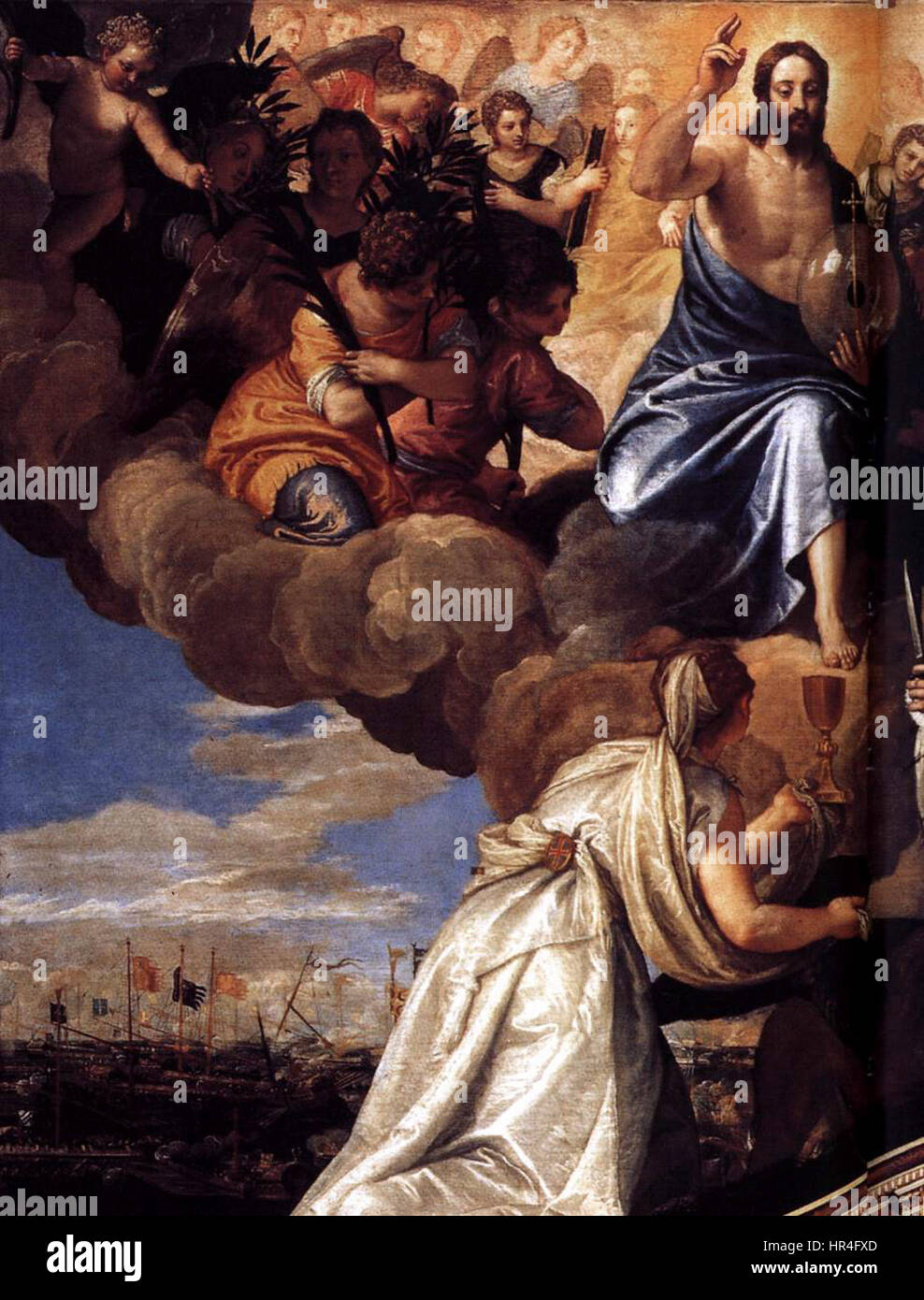 This detail from Paolo Veronese’s 'Votive Portrait of Doge Sebastiano ...