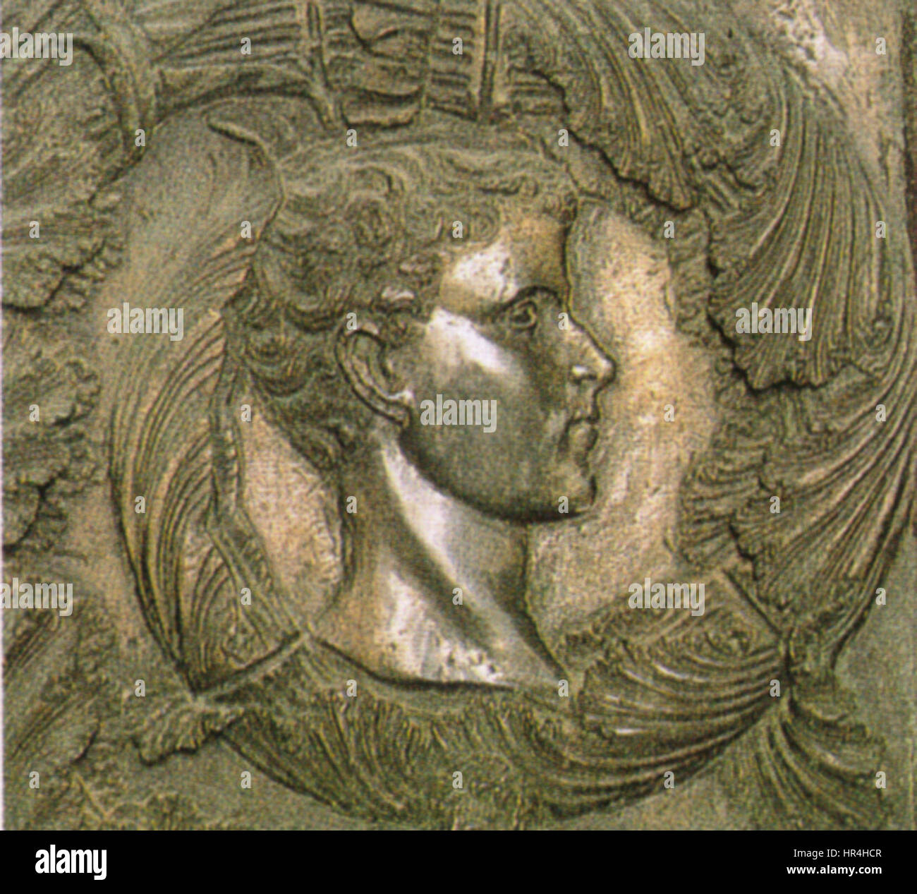 Porta del filarete, testina Stock Photo Alamy