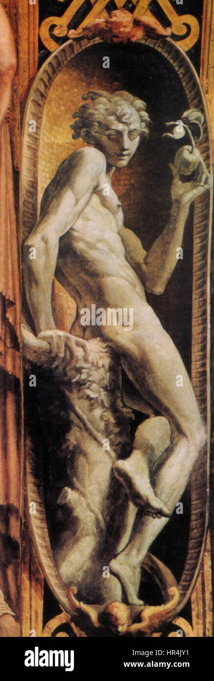 Parmigianino, affreschi della steccata 05 Stock Photo
