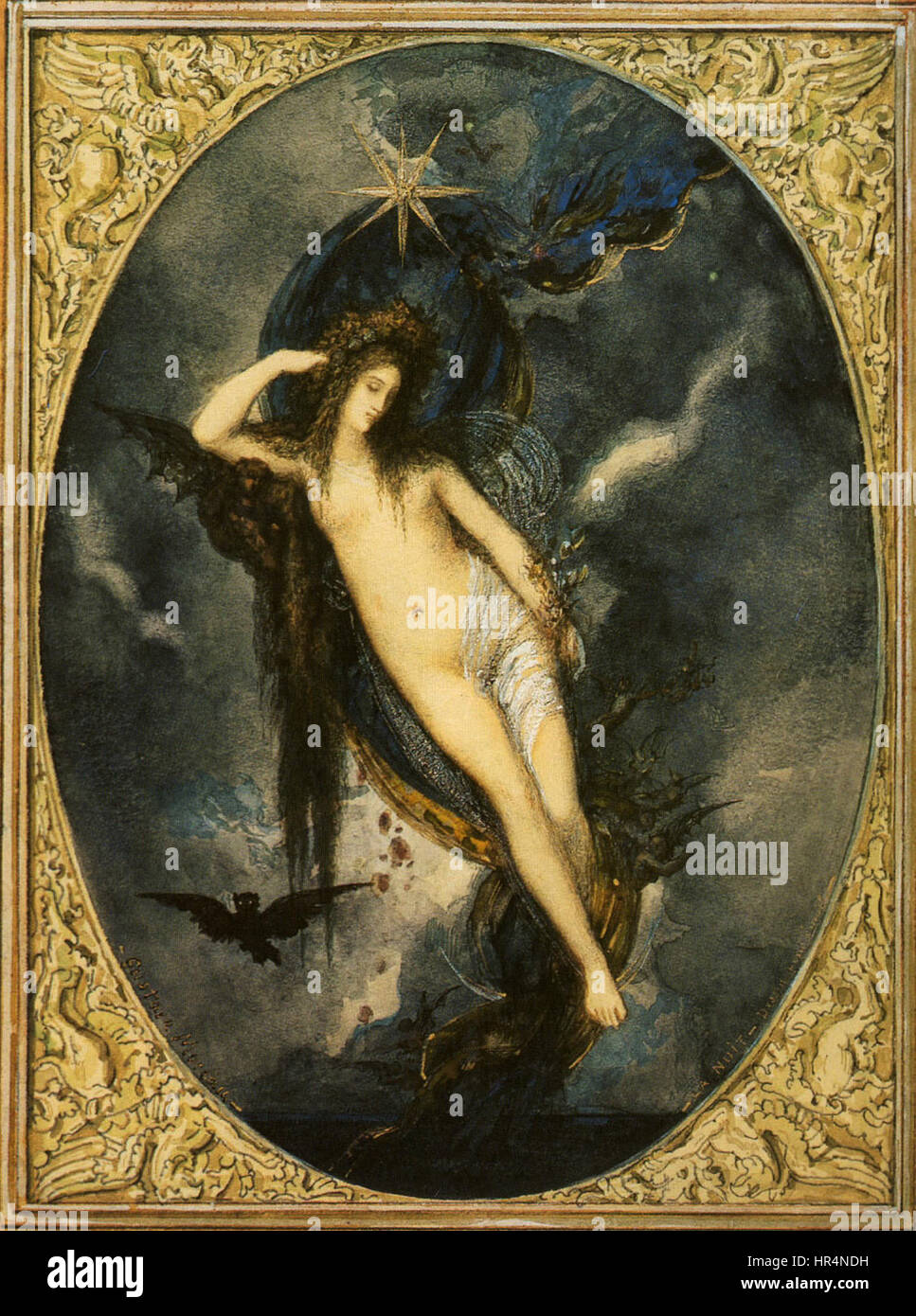Goddess nyx hi-res stock photography and images - Alamy