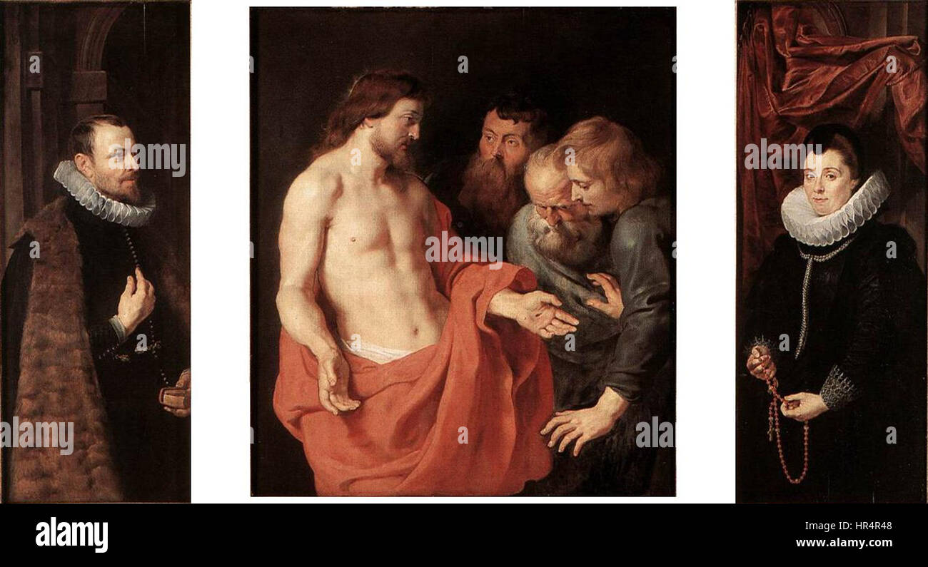 Peter Paul Rubens - The Incredulity of St Thomas - WGA20193 Stock Photo