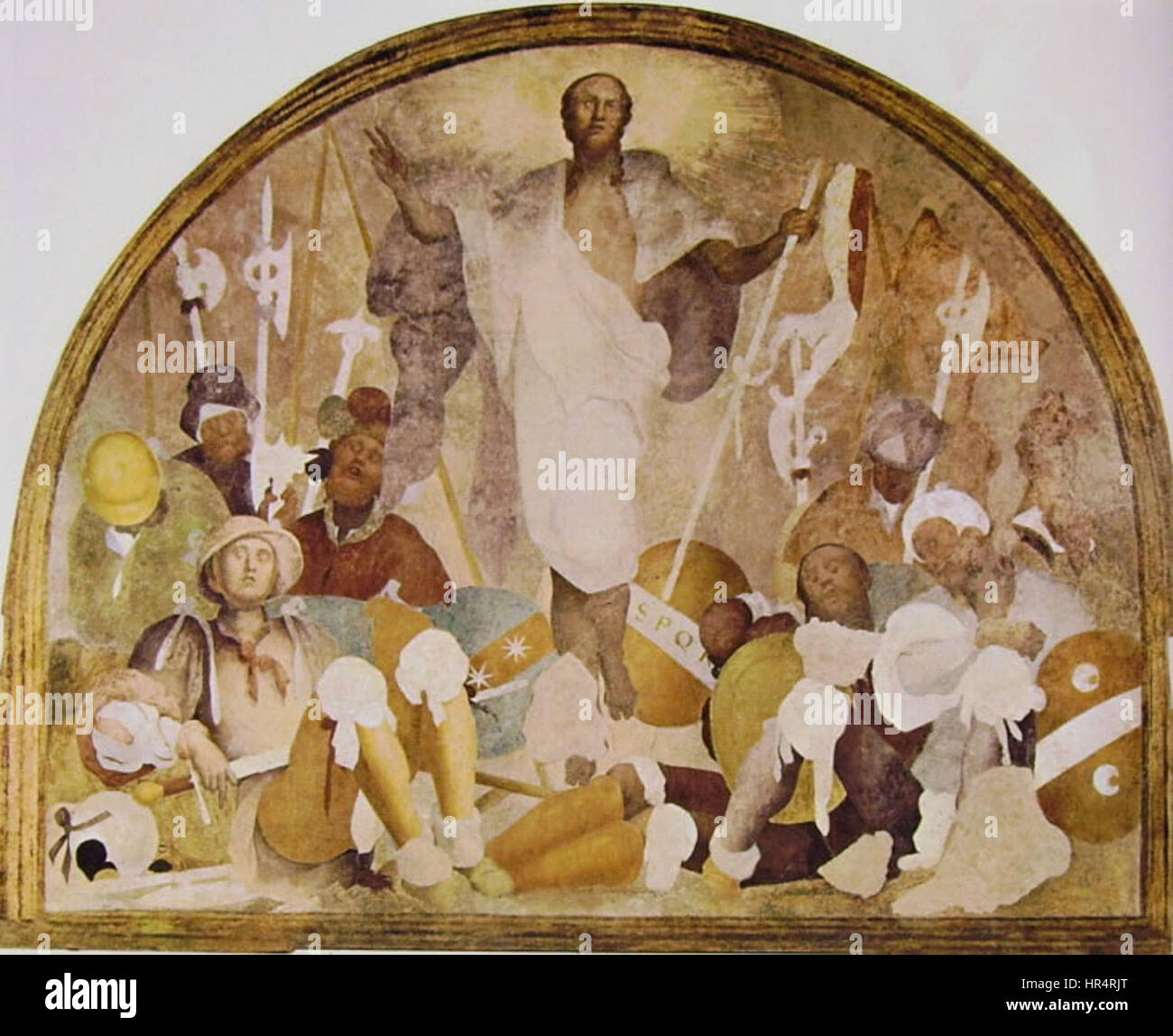 Pontormo, resurrezione, certosa Stock Photo - Alamy