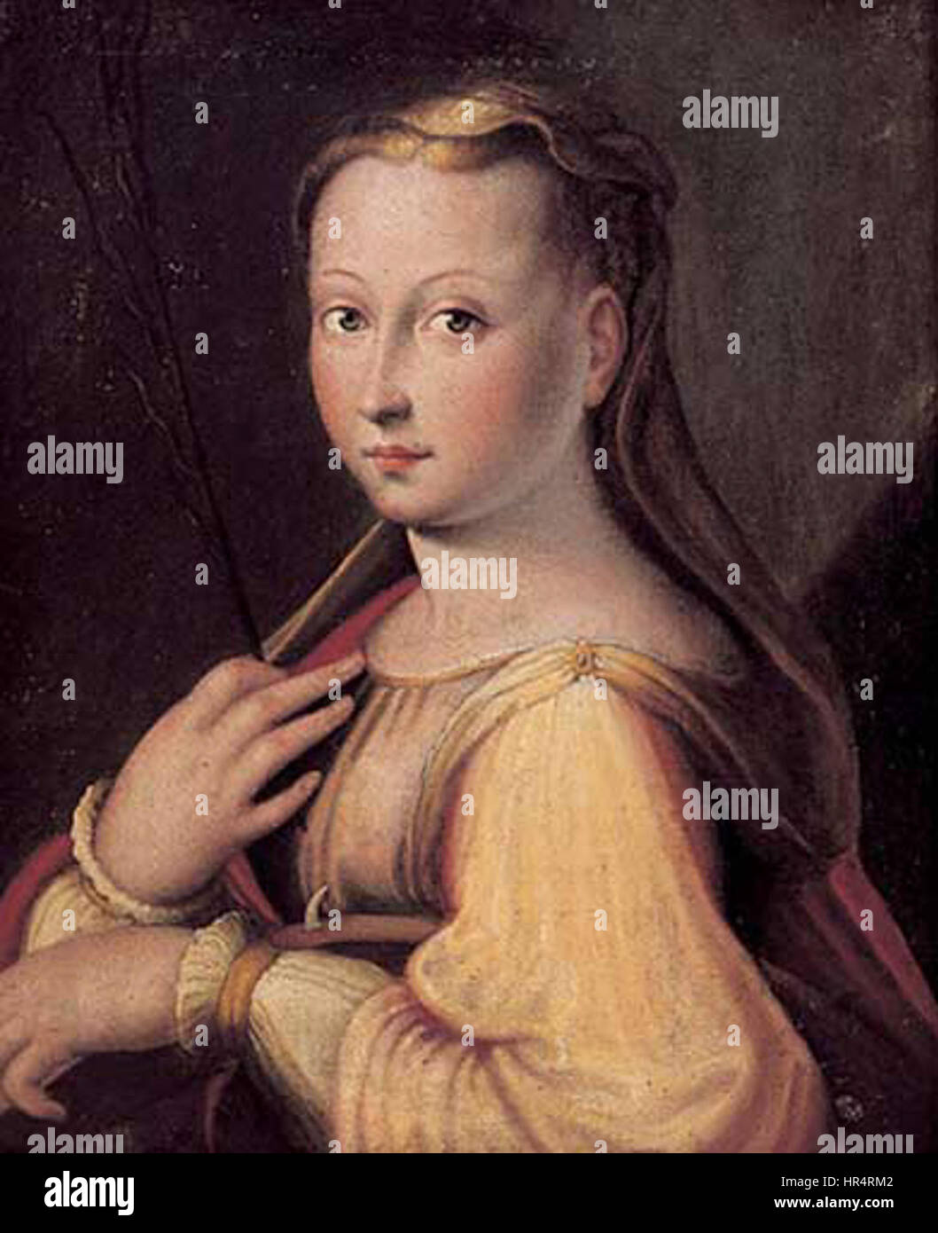 Portrait of st catherine hires stock photography and images Alamy