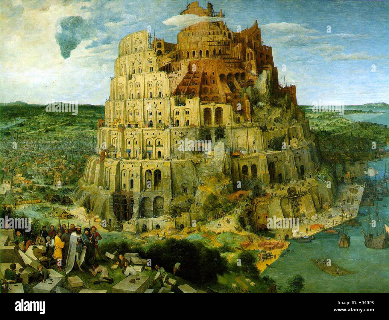 Pieter Bruegel Toren Van Babel Groot Stock Photo Alamy pieter-bruegel-toren-van-babel-groot-stock-photo-alamy