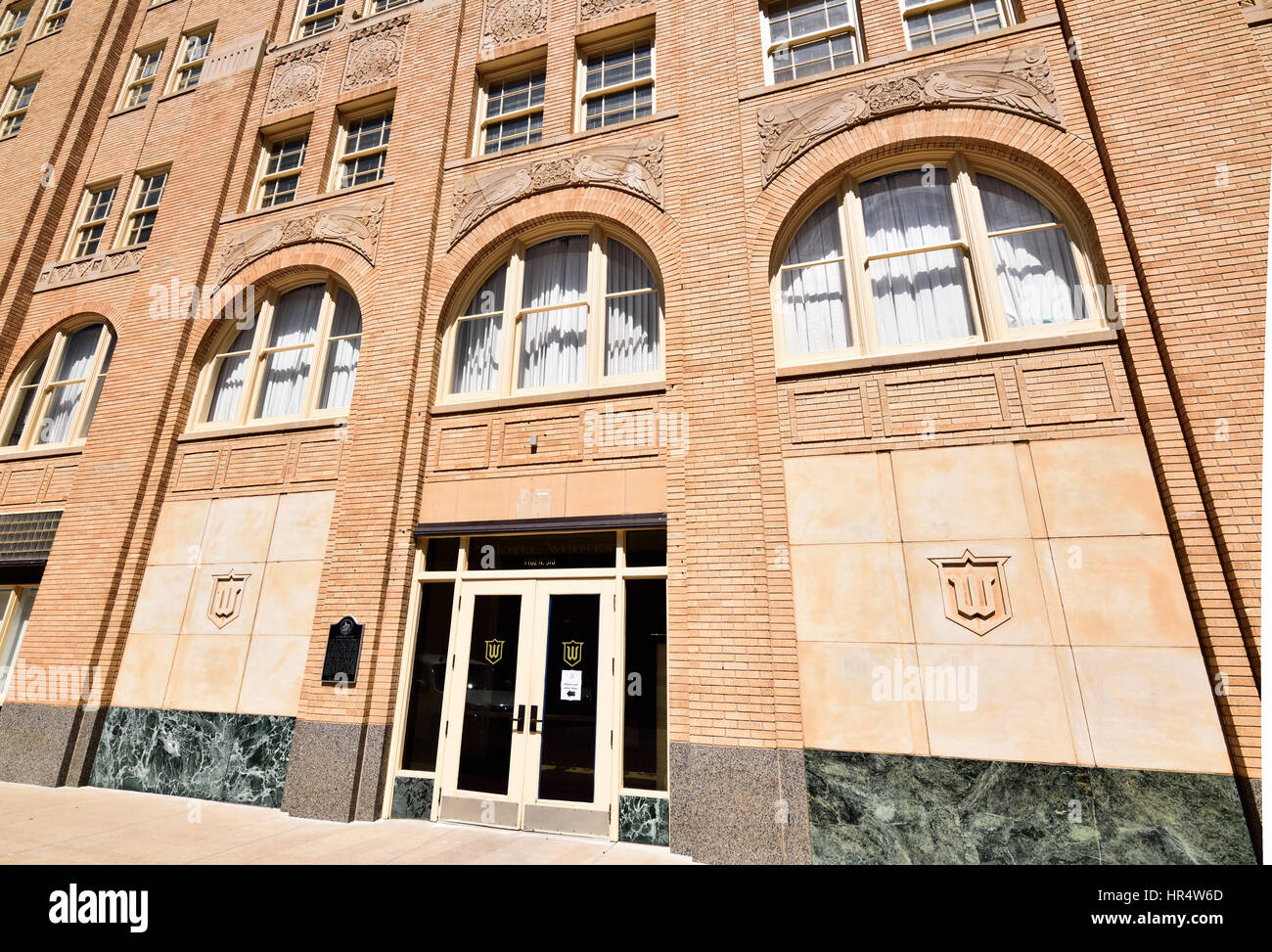 Historic building in downtown Abilene, Texas Stock Photo Alamy
