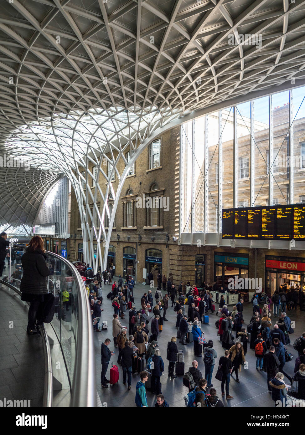 Kings Cross Station Stock Photo Alamy