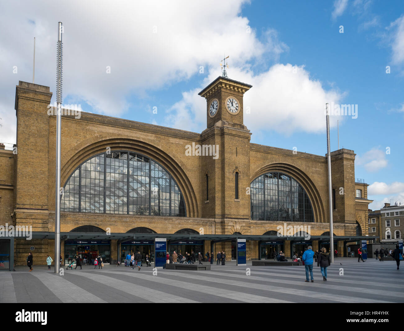 Kings Cross Station Stock Photo Alamy