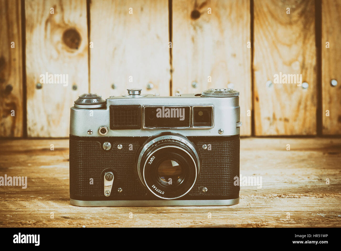 Vintage film cameras Stock Photo Alamy