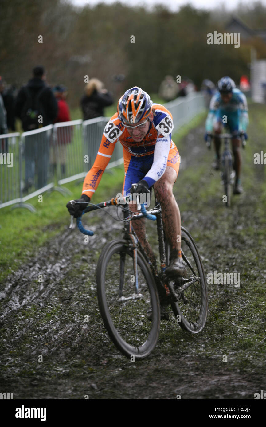 marianne vos is world champion bicycler Stock Photo