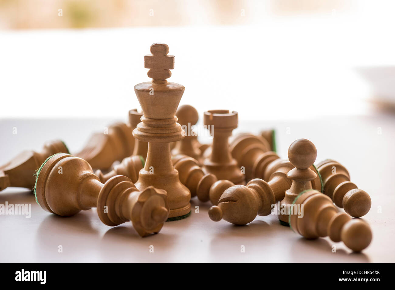 Chess Board In The Foreground To Use For Wallpaper Stock Photo, Picture and  Royalty Free Image. Image 116410136.