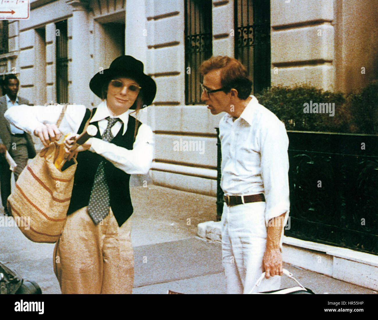 ANNIE HALL 1977 Rollins-Jofre Productions film with Diane Keaton and Woody Allen Stock Photo