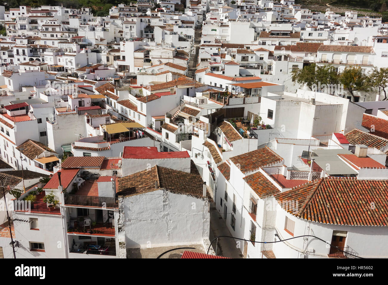 The spanish white washed village of Mijas pueblo, Andalusia, Malaga