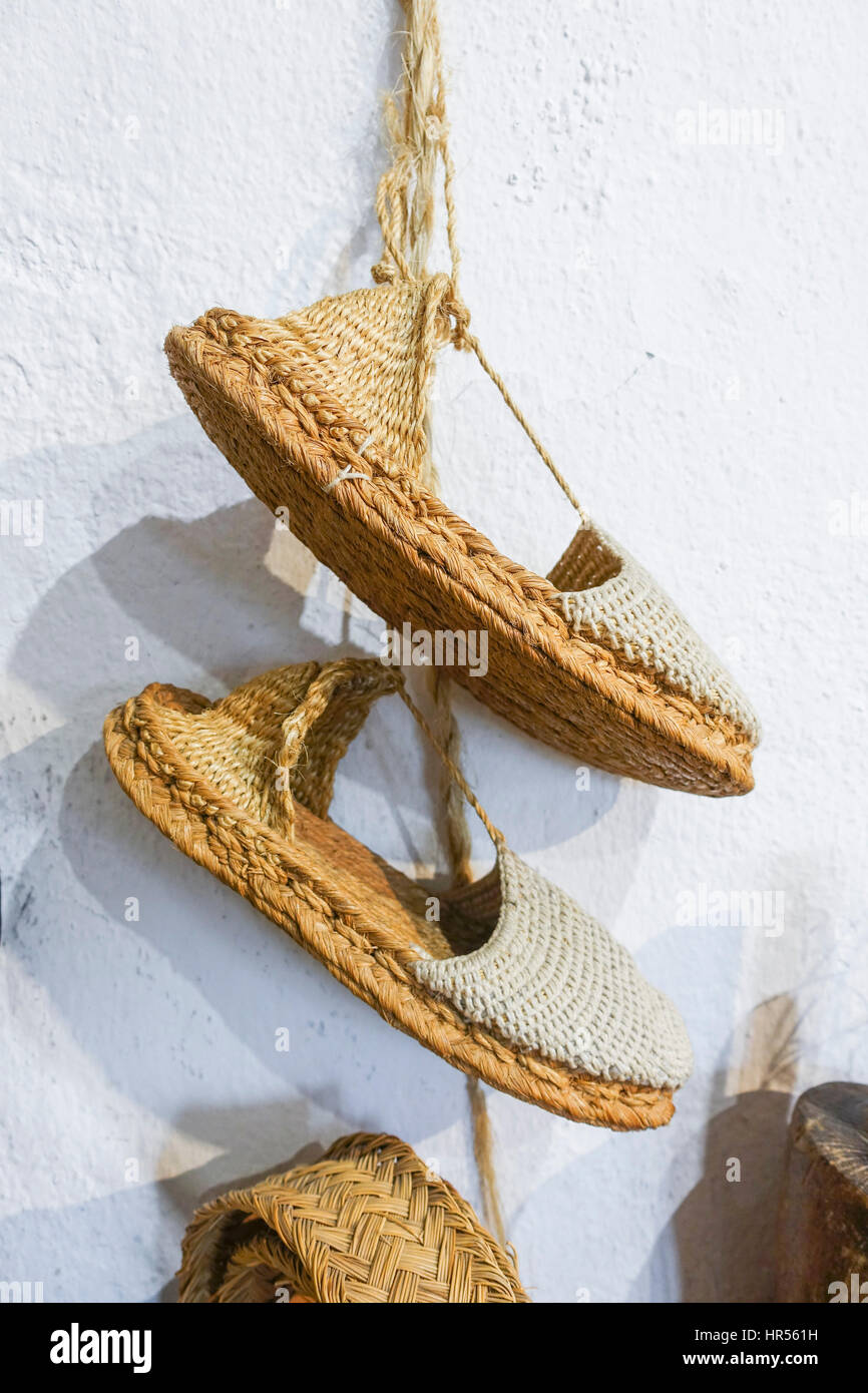 Spanish espadrilles hi-res stock photography and images - Alamy