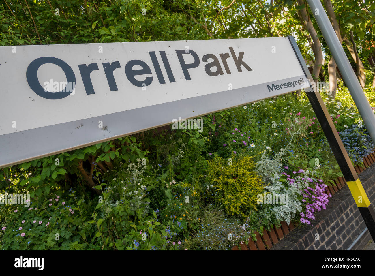 Orrell railway station hires stock photography and images Alamy