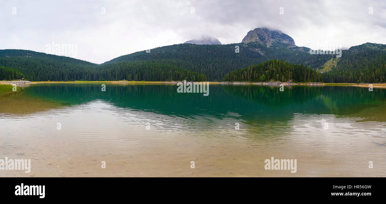 Beautiful scenery of the lake and mountains Stock Photo - Alamy