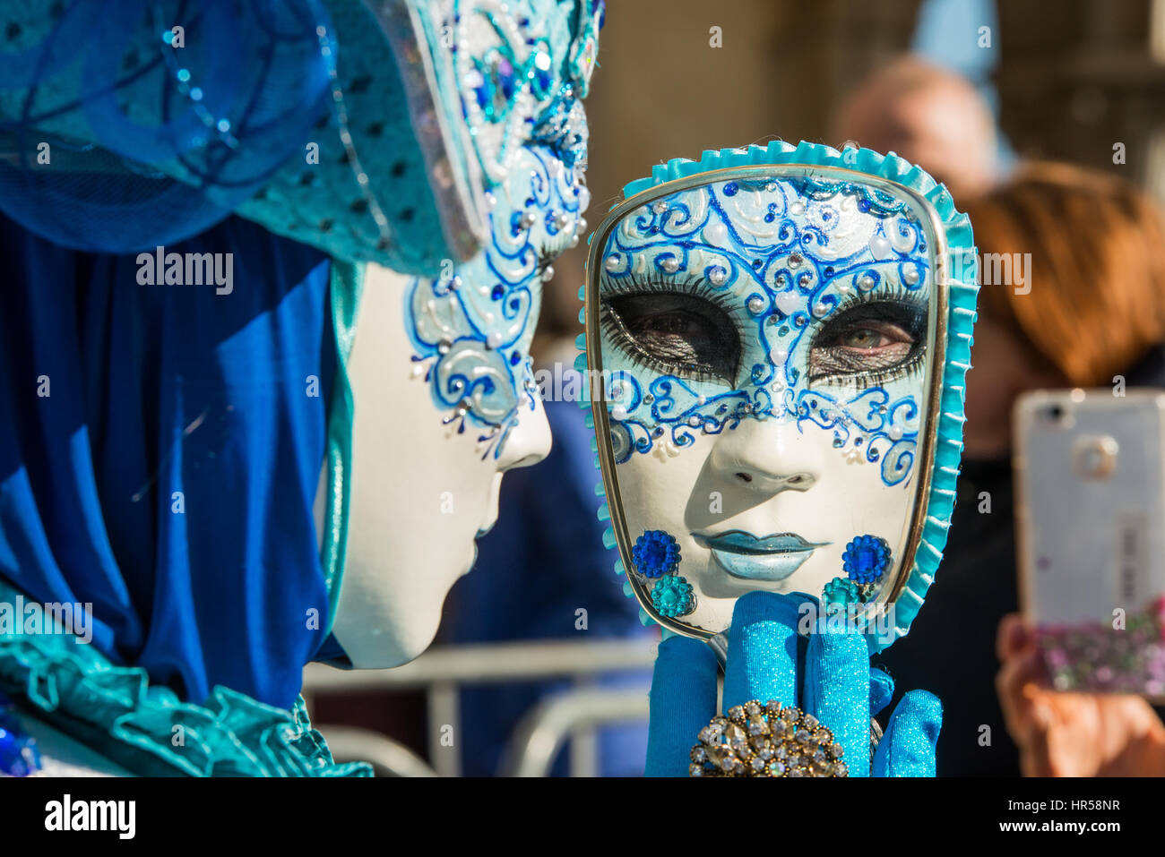 Traditional carnival mask Stock Photo Alamy