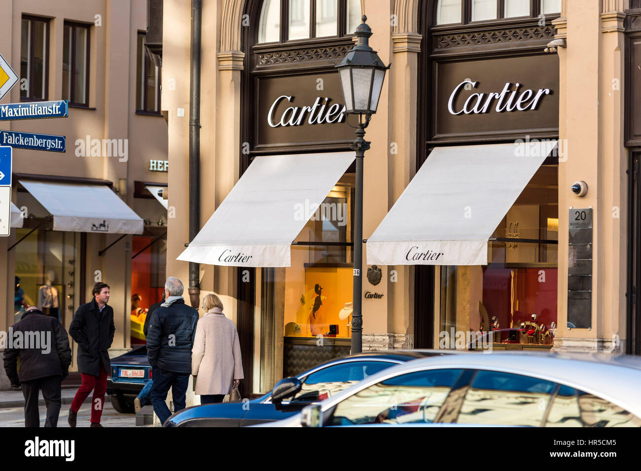 Cartier Shop Munich, Maximilianstraße 