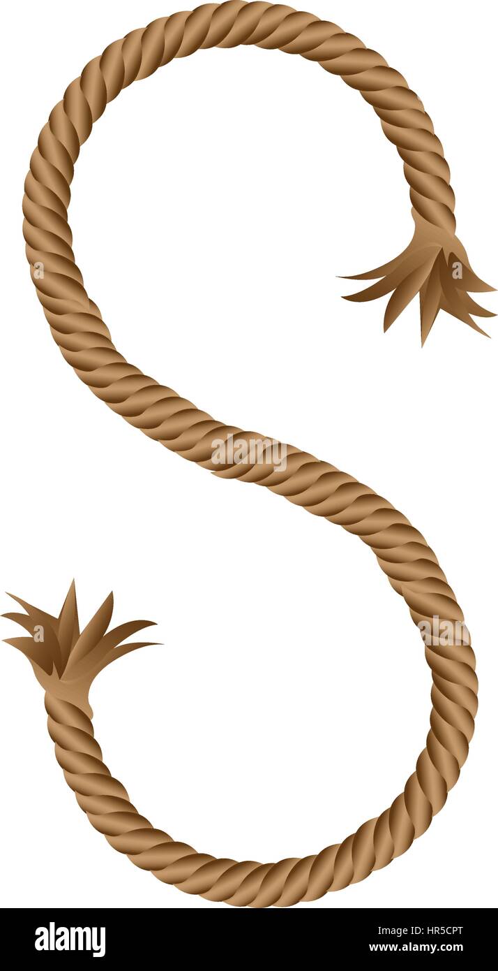 realistic nautical break rope icon design Stock Vector Image & Art - Alamy