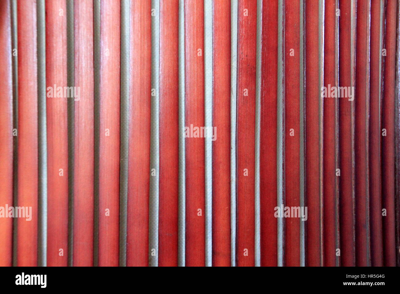 Background of a wooden structure Stock Photo