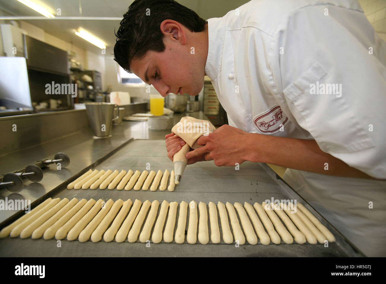bonbonmaker at work Stock Photo - Alamy
