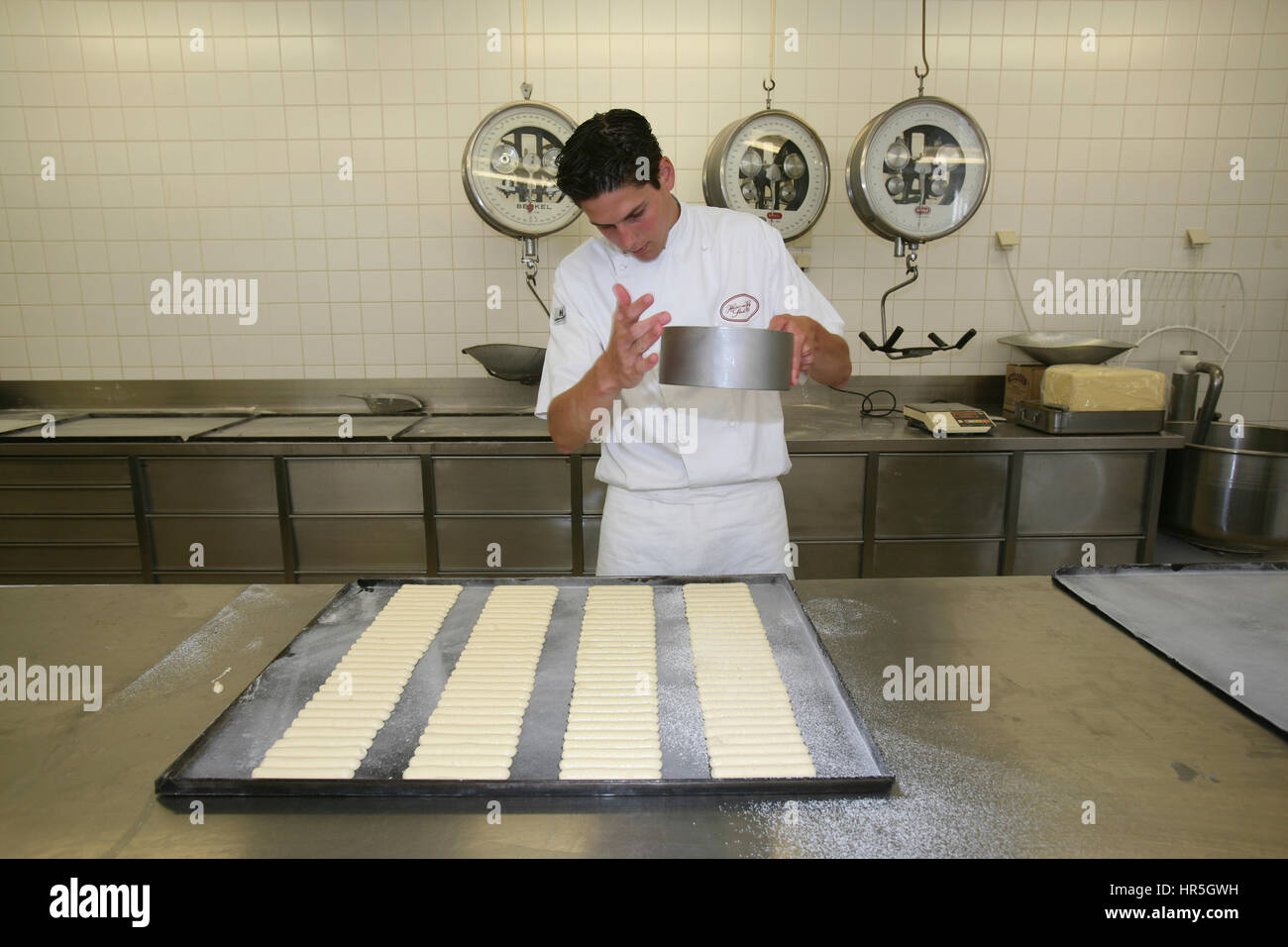 bonbonmaker at work Stock Photo - Alamy