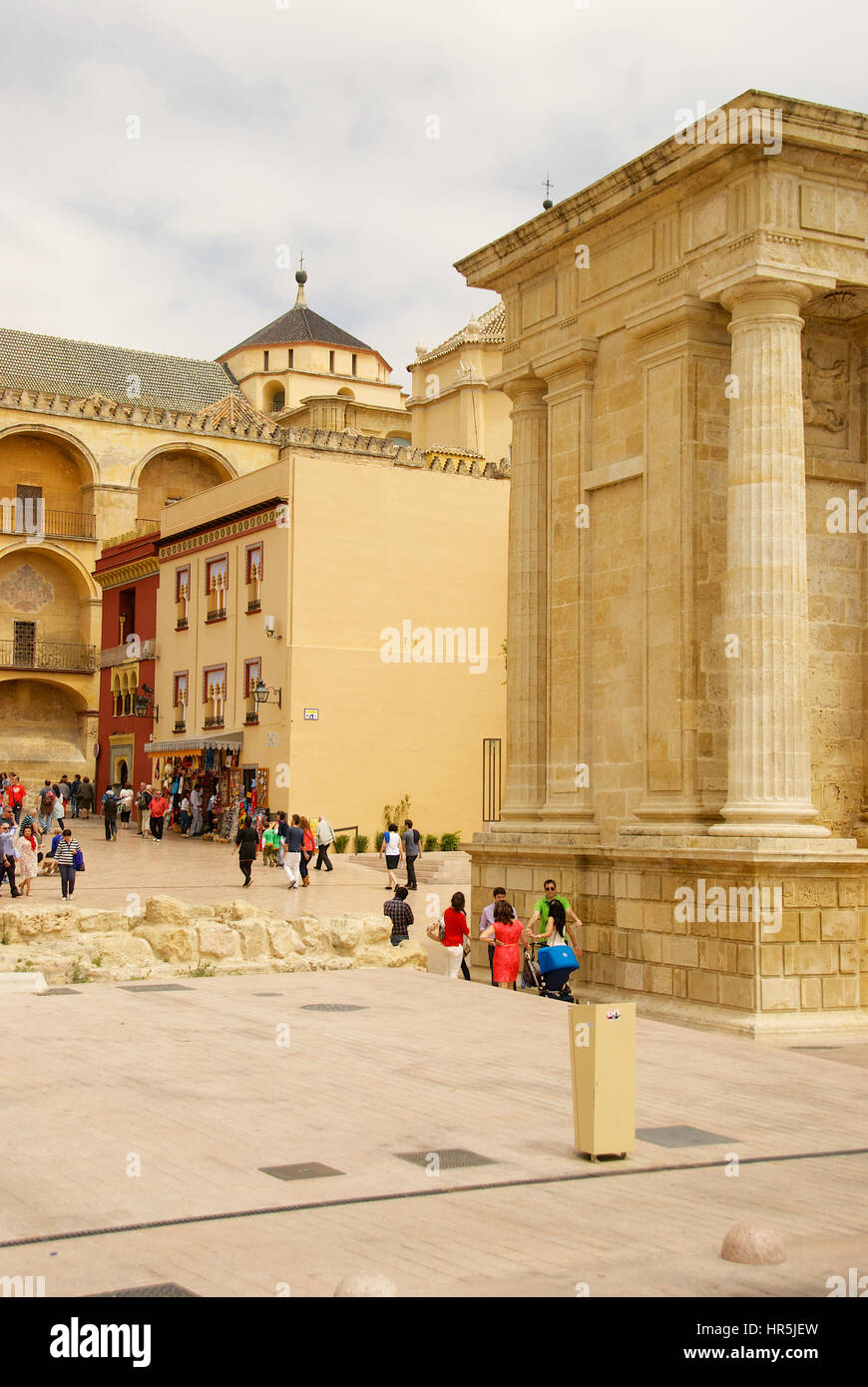The Puerta del Puente (Spanish "Gate of the Bridge") is a Renaissance