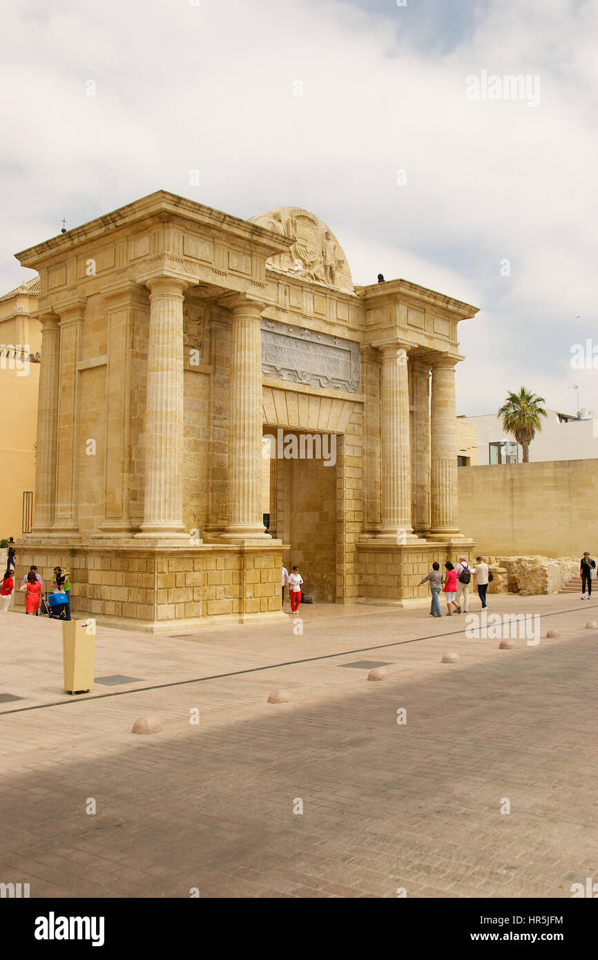 The Puerta del Puente (Spanish "Gate of the Bridge") is a Renaissance