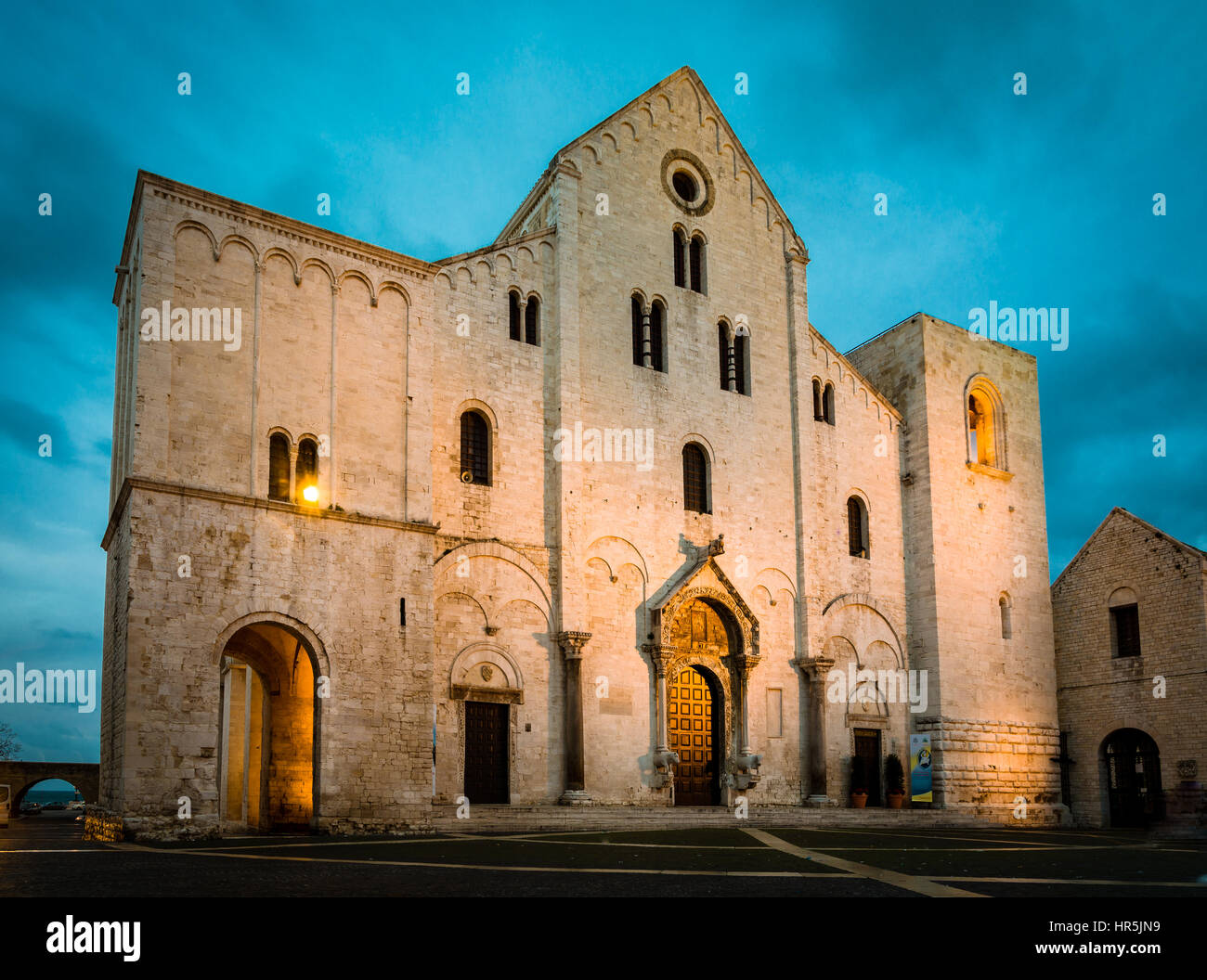 Basilica di San Nicola Bari Italy Stock Photo