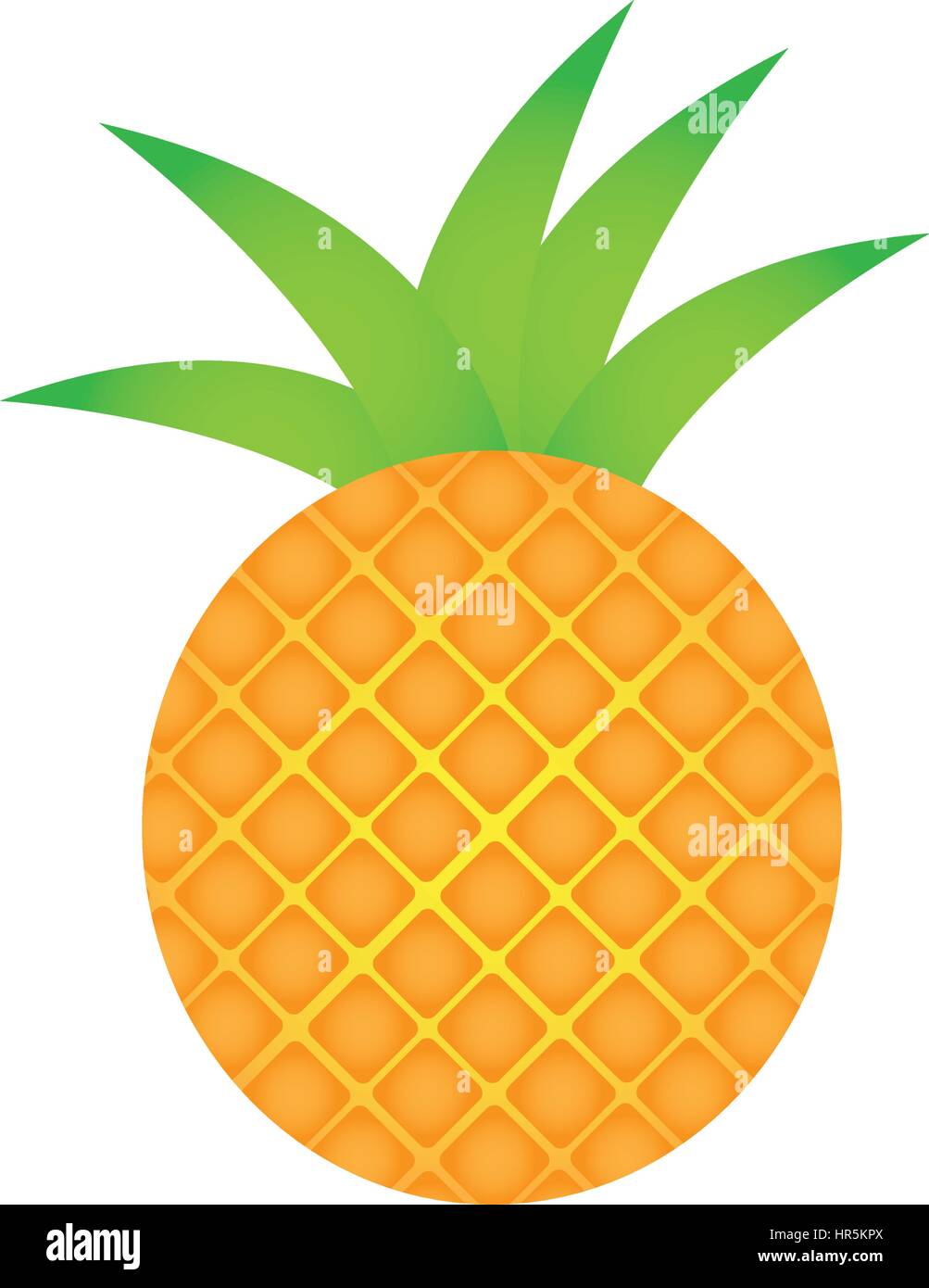 pineapple fruit icon stock Stock Vector Image & Art - Alamy