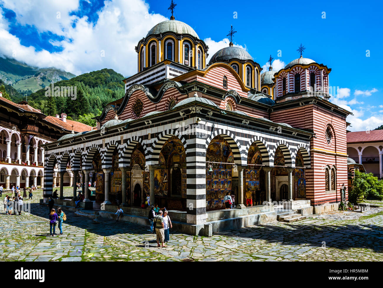 The Rila Monastery The Monastery of Saint Ivan of Rila, better known as the Rila Monastery ...